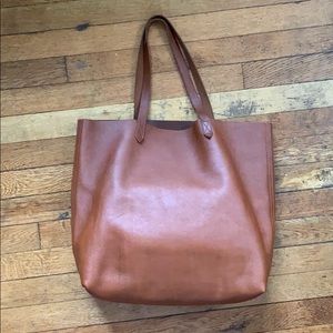 Madewell Transport Tote English Saddle
